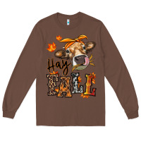 Chestnut Hay Fall heifer Long Sleeve Tee - RanaPortraitStore