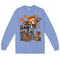 Colony Blue Hay Fall heifer Long Sleeve Tee - RanaPortraitStore