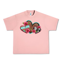 Salmon easter spring western hearts Urban Heavy Tee - Artiststas