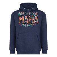 Navy glitter and dirt mama of both Heavyweight Hoodie - RacoonDesign