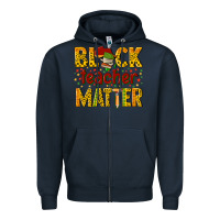 Navy black teacher matter Zipper Hoodie - texasbilliewilder