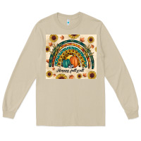 Mushroom Happy Fall y'all Long Sleeve Tee - RanaPortraitStore