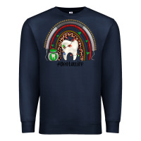 Navy Christmas dental life rainbow Premium Sweatshirt - JahusDesignShop