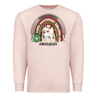 Pale Pink Christmas dental life rainbow Premium Sweatshirt - JahusDesignShop