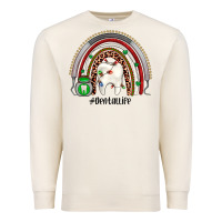 Sandshell Christmas dental life rainbow Premium Sweatshirt - JahusDesignShop