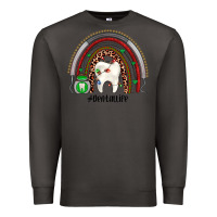 Smoke Christmas dental life rainbow Premium Sweatshirt - JahusDesignShop