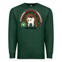 Sports Green Christmas dental life rainbow Premium Sweatshirt - JahusDesignShop