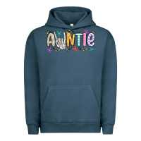 Pigment Midnight Navy auntie Urban Hoodie - MaliasSmallBusiness