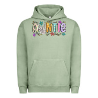 Pigment Oil Green auntie Urban Hoodie - MaliasSmallBusiness