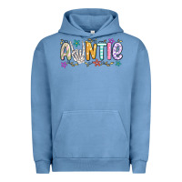 Pigment Pebble Blue auntie Urban Hoodie - MaliasSmallBusiness