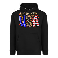 Black god bless the usa Heavyweight Hoodie - RacoonDesign