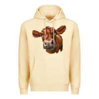 Pina Colada red angus face Premium Hoodie - LillyAllenDesigns
