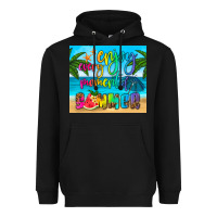 Black enjoy every moment of summer Heavyweight Hoodie - HRA Design Shop