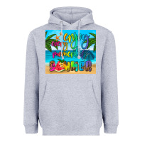 Heather Grey enjoy every moment of summer Heavyweight Hoodie - HRA Design Shop