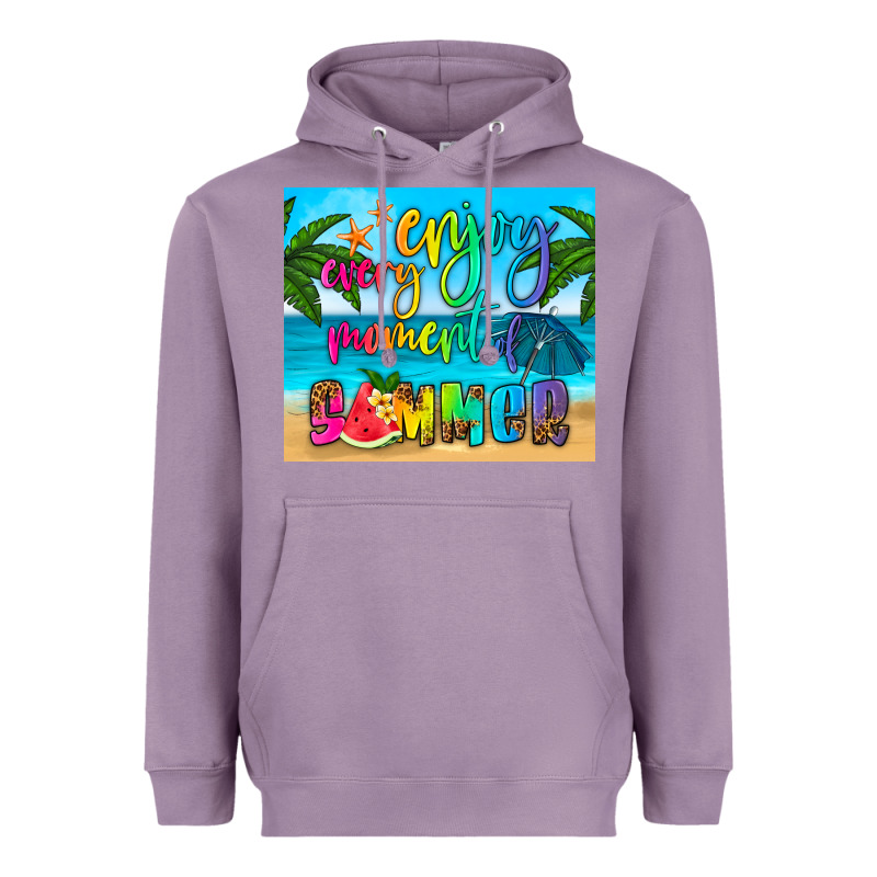 Enjoy Every Moment Of Summer Heavyweight Hoodie by HRA Design Shop | Teevron