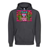 Smoke stuck on you cactus Zipper Hoodie - RanaPortraitStore