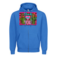 True Royal stuck on you cactus Zipper Hoodie - RanaPortraitStore