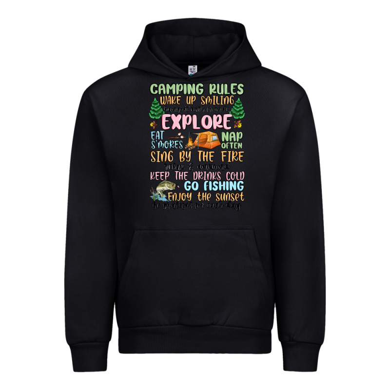 Camping Rules Urban Hoodie by MaliasSmallBusiness | Teevron