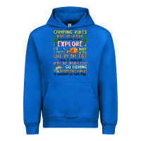 Cobalt camping rules Urban Hoodie - MaliasSmallBusiness