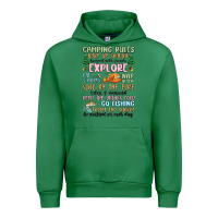 Emerald camping rules Urban Hoodie - MaliasSmallBusiness