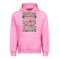 Fuchsia Pink camping rules Urban Hoodie - MaliasSmallBusiness