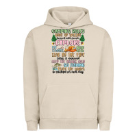 Pigment French Oak camping rules Urban Hoodie - MaliasSmallBusiness