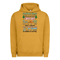 Pigment Peanut Butter camping rules Urban Hoodie - MaliasSmallBusiness