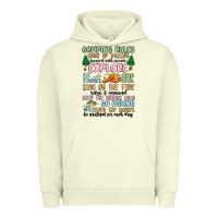 Pigment Pistachio camping rules Urban Hoodie - MaliasSmallBusiness