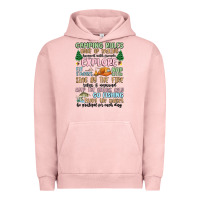 Pigment Salmon camping rules Urban Hoodie - MaliasSmallBusiness