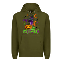 Army Green My first Halloween Premium Hoodie - NancyCooperArtShop