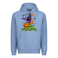 Colony Blue My first Halloween Premium Hoodie - NancyCooperArtShop