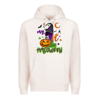 Pale Pink My first Halloween Premium Hoodie - NancyCooperArtShop