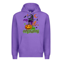 Purple My first Halloween Premium Hoodie - NancyCooperArtShop