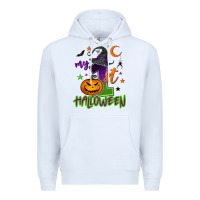 White My first Halloween Premium Hoodie - NancyCooperArtShop