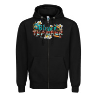 Black blessed teacher Zipper Hoodie - texasbilliewilder
