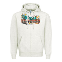 Oatmeal Heather blessed teacher Zipper Hoodie - texasbilliewilder