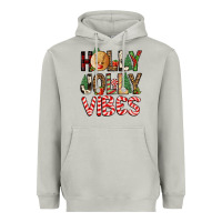 Moon Dust holly jolly vibes Heavyweight Hoodie - FaDigitalArtStudio