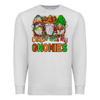 Dove Grey mexico chillin' with my gnomies Premium Sweatshirt - JahusDesignShop
