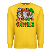 Lemon mexico chillin' with my gnomies Premium Sweatshirt - JahusDesignShop