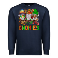 Navy mexico chillin' with my gnomies Premium Sweatshirt - JahusDesignShop