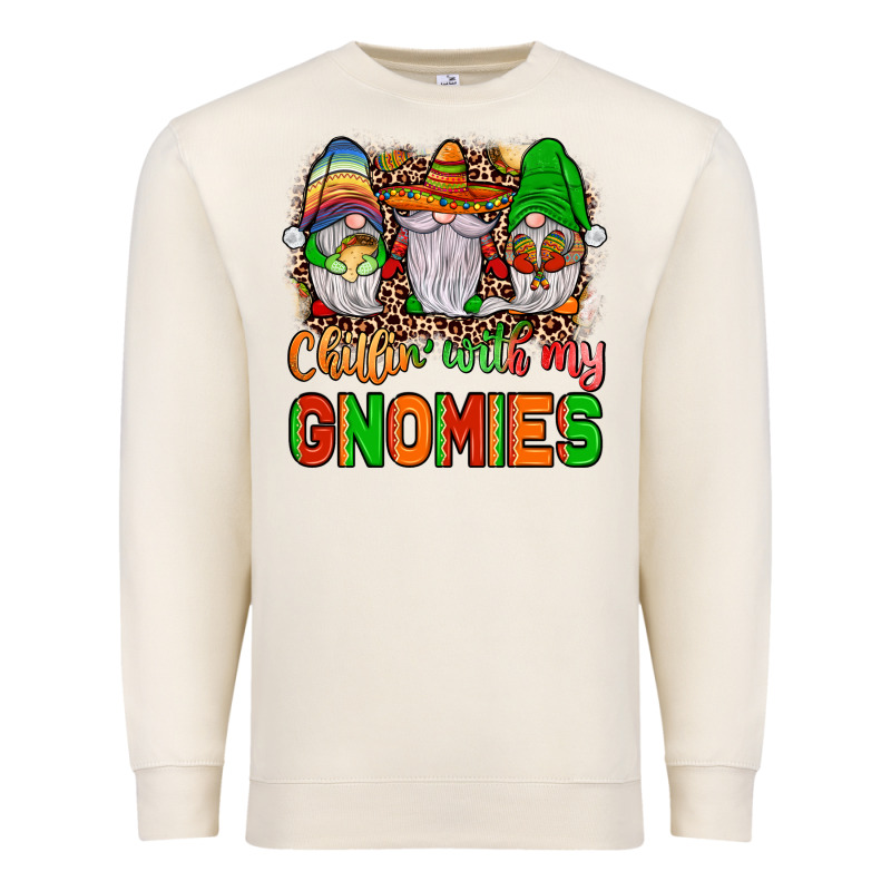 Mexico Chillin' With My Gnomies Premium Sweatshirt by JahusDesignShop | Teevron