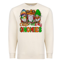 Sandshell mexico chillin' with my gnomies Premium Sweatshirt - JahusDesignShop