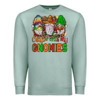 Seafoam mexico chillin' with my gnomies Premium Sweatshirt - JahusDesignShop