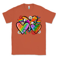 Copper pride hearts Classic Tee - texasbilliewilder
