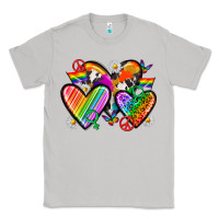 Moon Dust pride hearts Classic Tee - texasbilliewilder