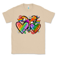 Mushroom pride hearts Classic Tee - texasbilliewilder