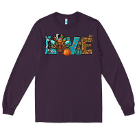 Plum Love Thanksgivings Turkey Long Sleeve Tee - RanaPortraitStore