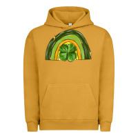 Pigment Peanut Butter st patrick s day shamrock rainbow Urban Hoodie - MaliasSmallBusiness