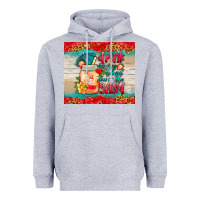 Heather Grey drink in my hand toes in the sand tumbler Heavyweight Hoodie - HRA Design Shop