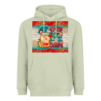 Matcha drink in my hand toes in the sand tumbler Heavyweight Hoodie - HRA Design Shop